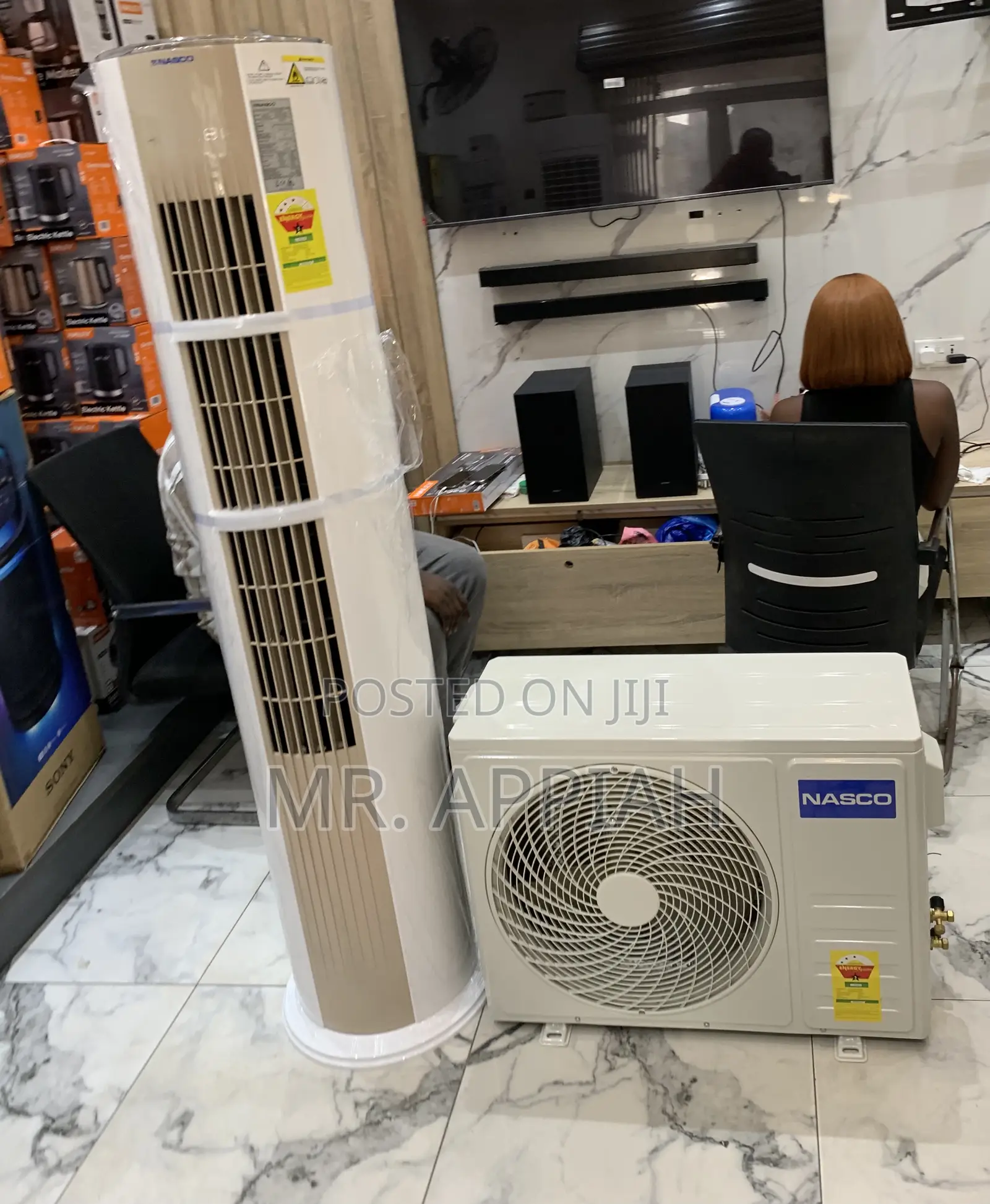 Get Nasco 5.0hp Floor Standing Air Conditioner(White) 