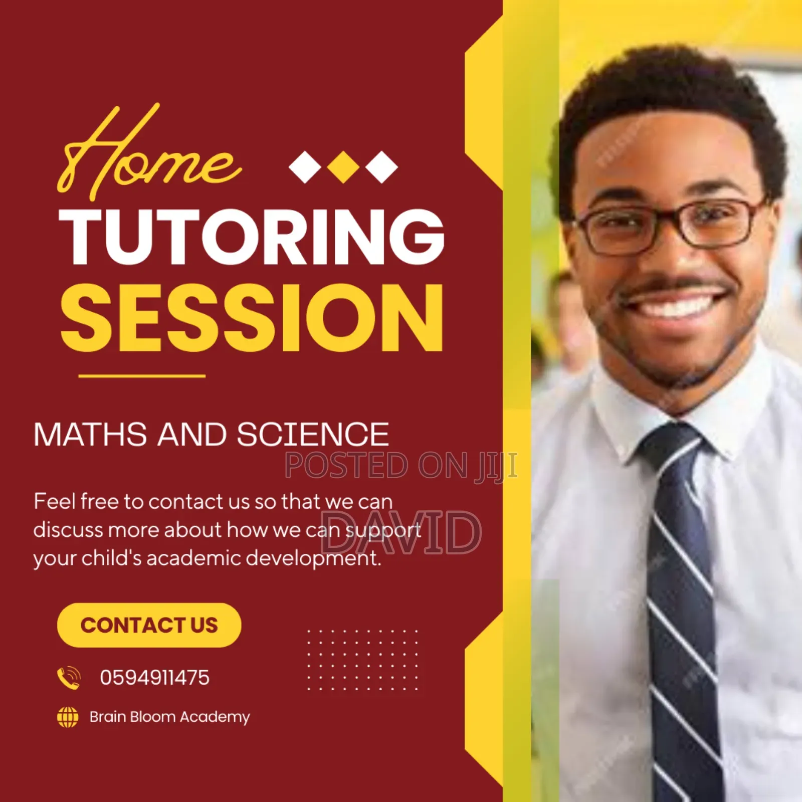 Maths and Science Home Tutor