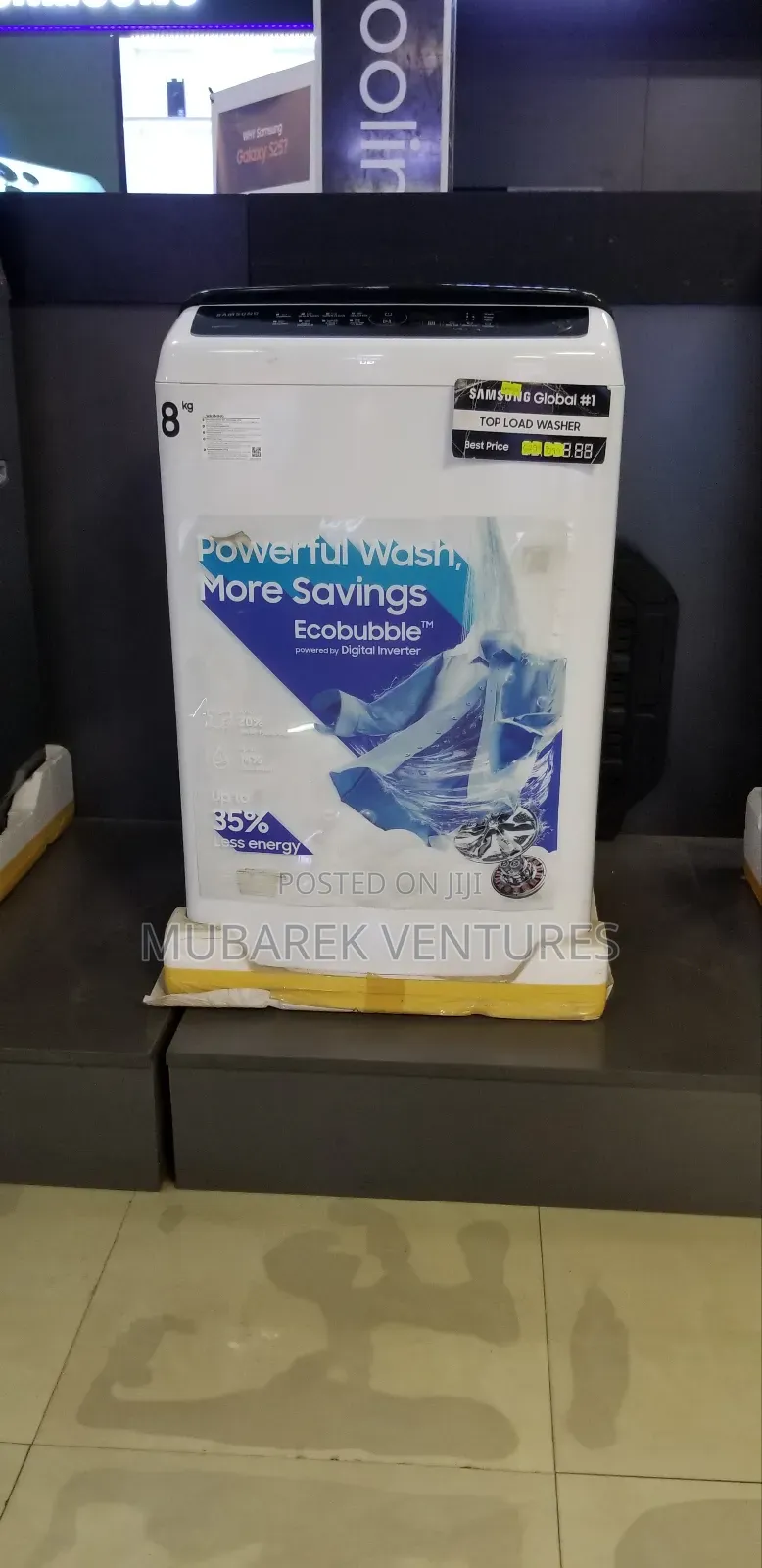 Samsung 8kg Top Load Active Washing Machine