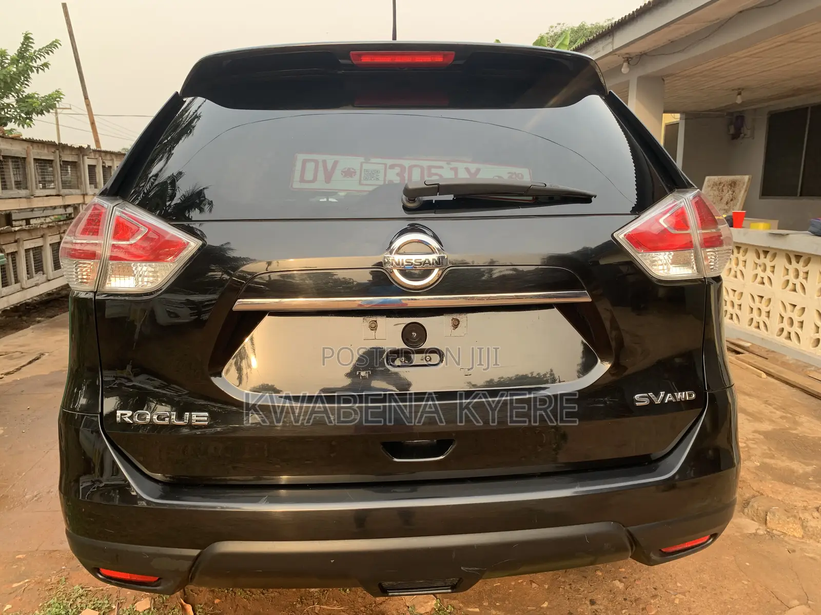 Nissan Rogue SV AWD 2016 Black
