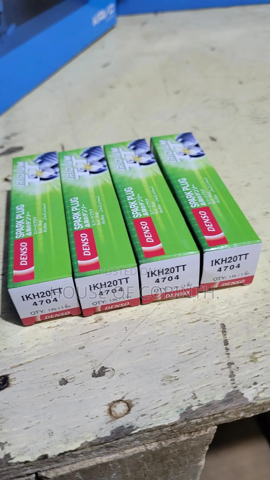 Denso Ikh20tt Spark Plugs Iridium Tt - 16' Long (Original) Japan