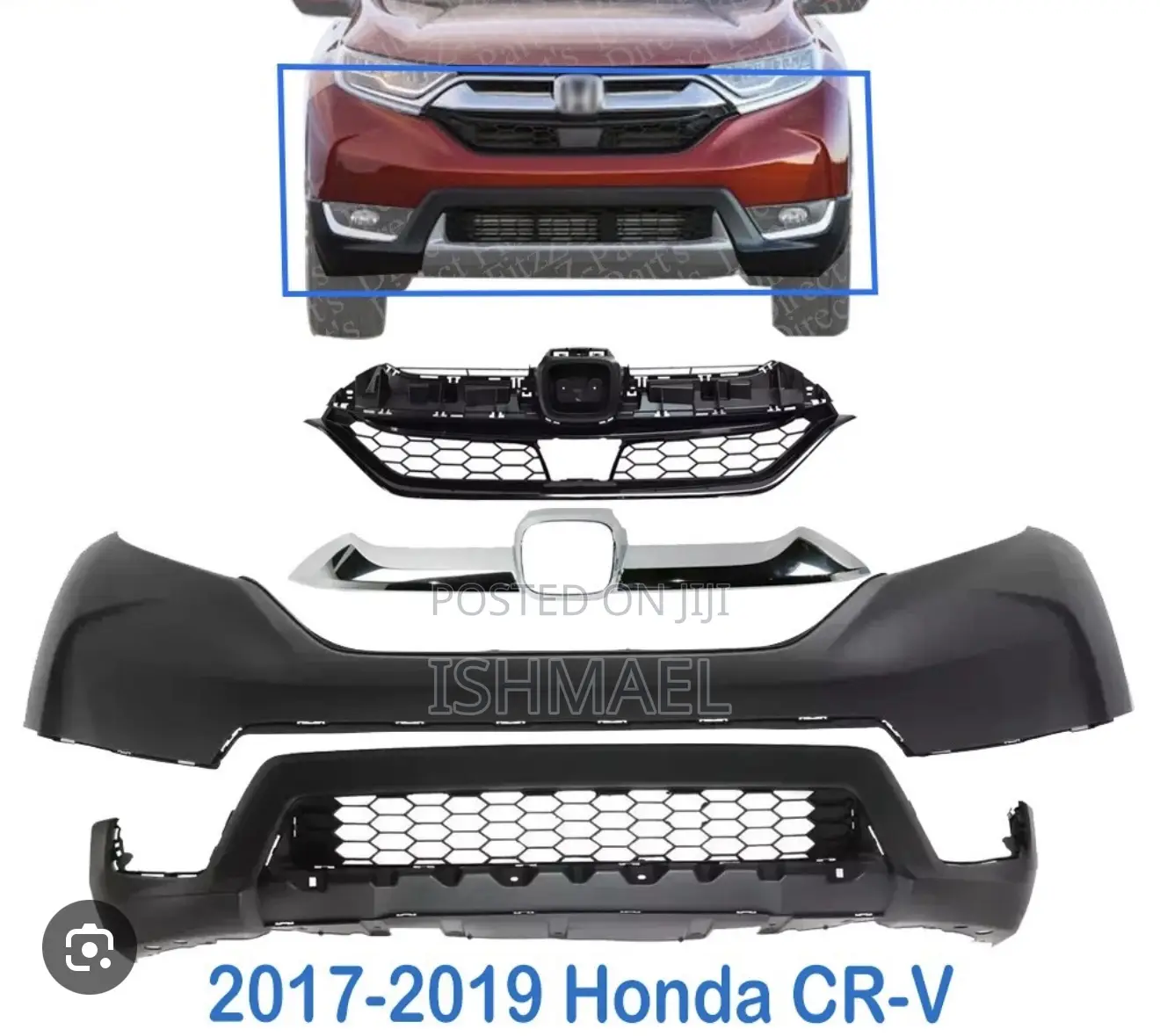 CRV Complete Bumper 2017-2019