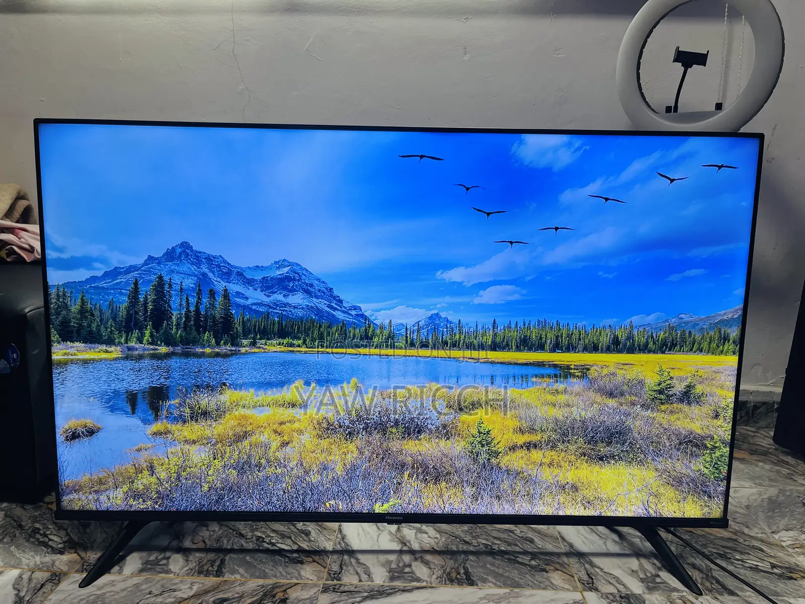 Uk Use Hisense 50inches Smart UHD Digital Satellite 2022 Model TV