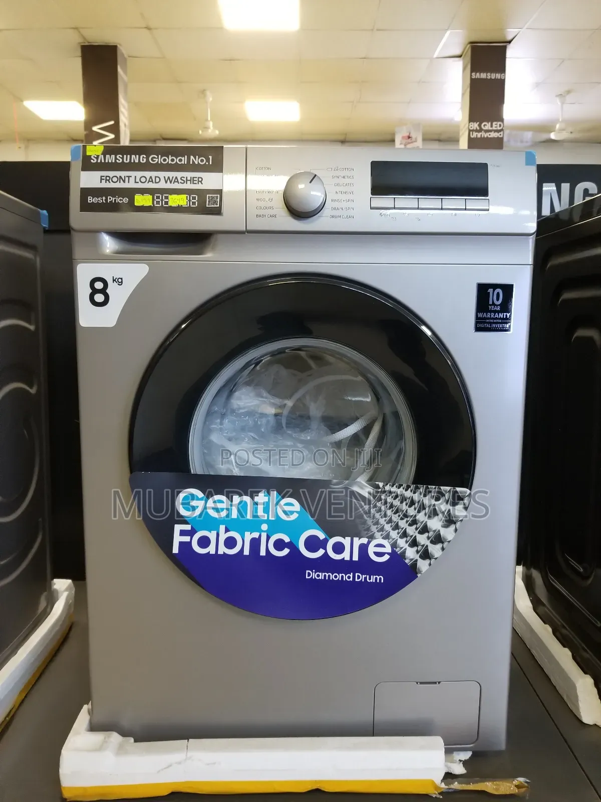 Samsung 8kg Front Load Full Auto Washer Washing Machine