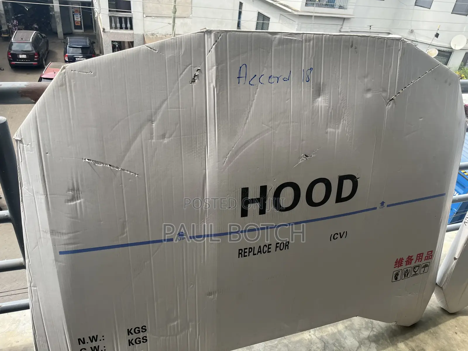 Honda Accord 2018 Hood