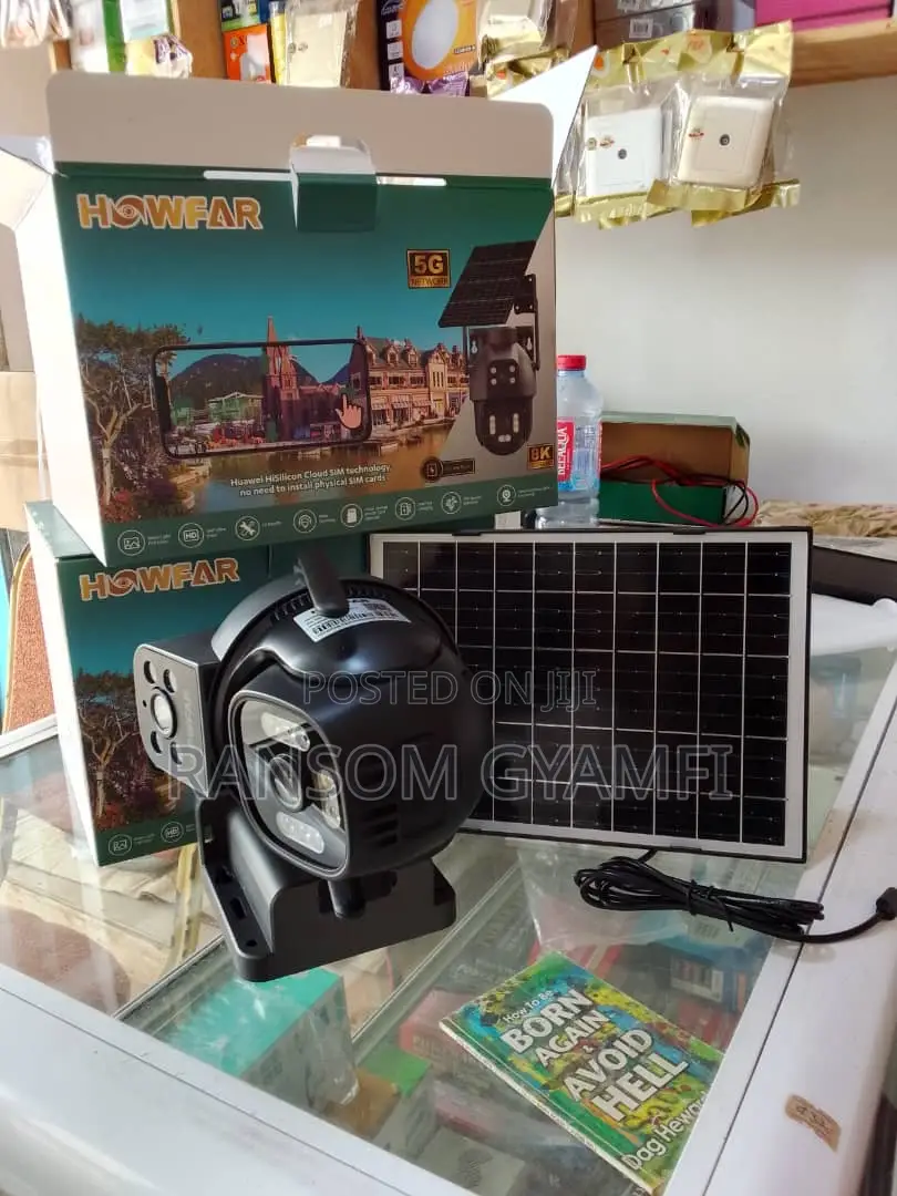 Solar CCTV Camera With Sim