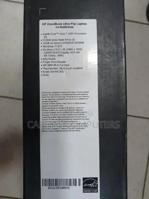 New Laptop HP OmniBook Ultra Flip 14" 1GB Intel Core Ultra 7 SSD 512GB