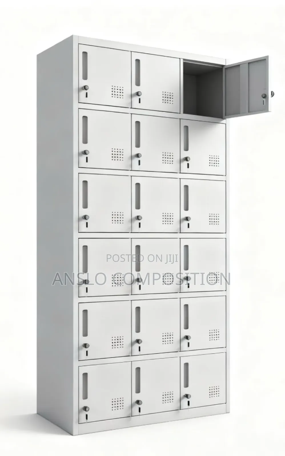 Quality 18 Doors Steel Metal Cabinet