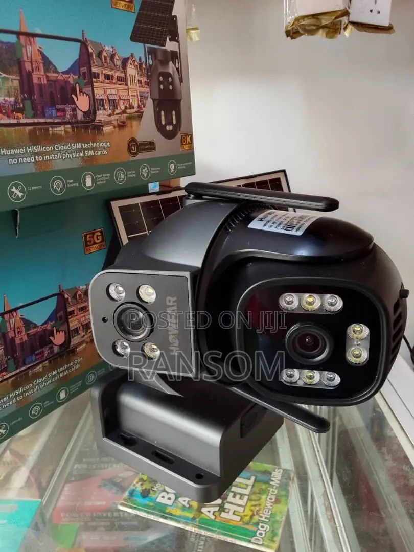 Solar CCTV Camera With Sim