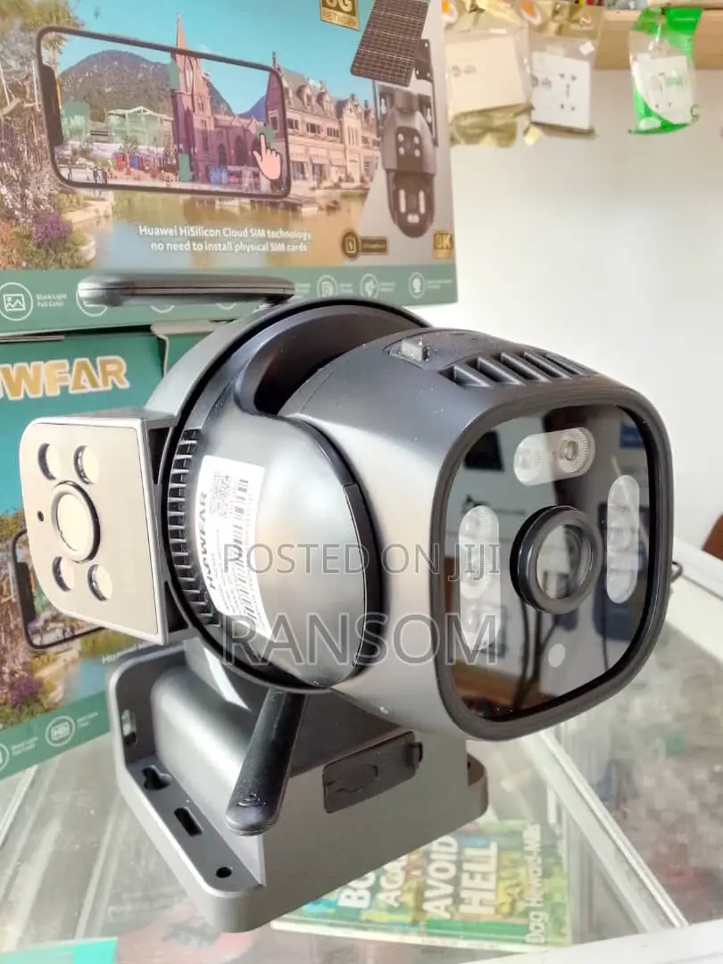 Solar CCTV Camera With Sim
