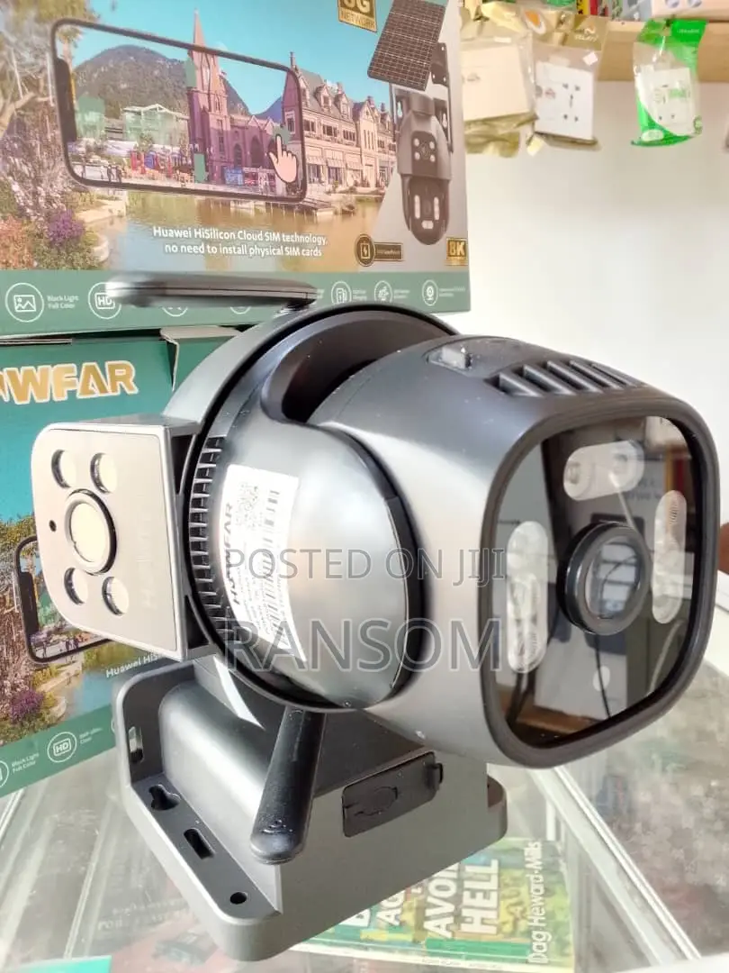 Solar CCTV Camera With Sim