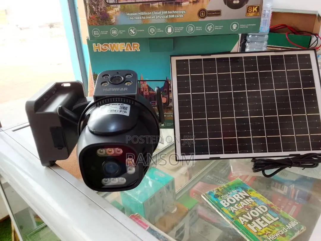 Solar CCTV Camera With Sim