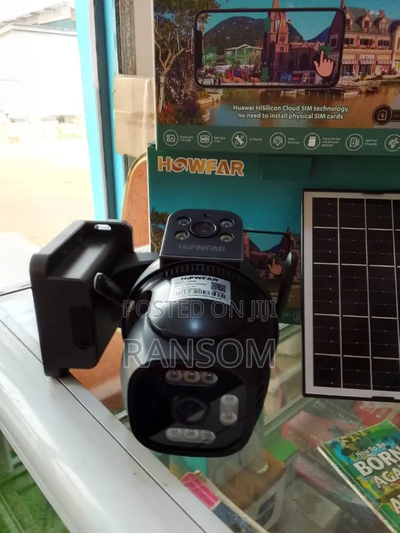 Solar CCTV Camera With Sim