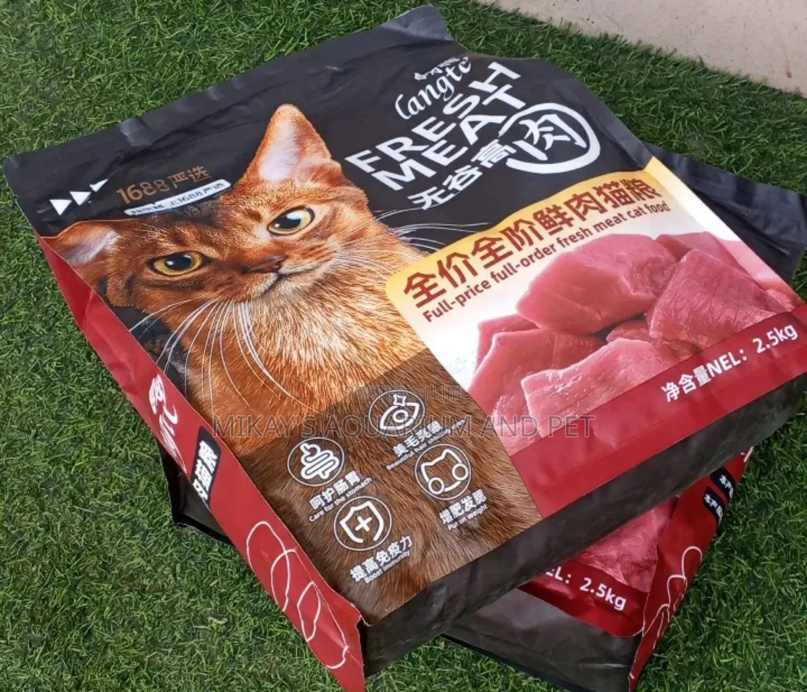 Dry Cat Food (Beef and Chicken)
