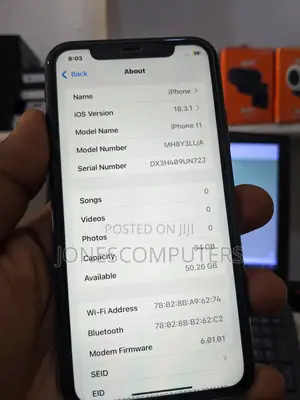 Apple iPhone 11 64 GB Black