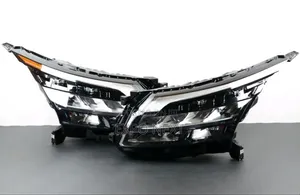 2022-2025 Nissan Pathfinder Left Right Set Black Led Headlight Oem