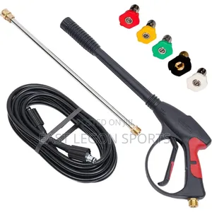 Power Jet Spray Pressure Washer Gun Cable Car Home Bike