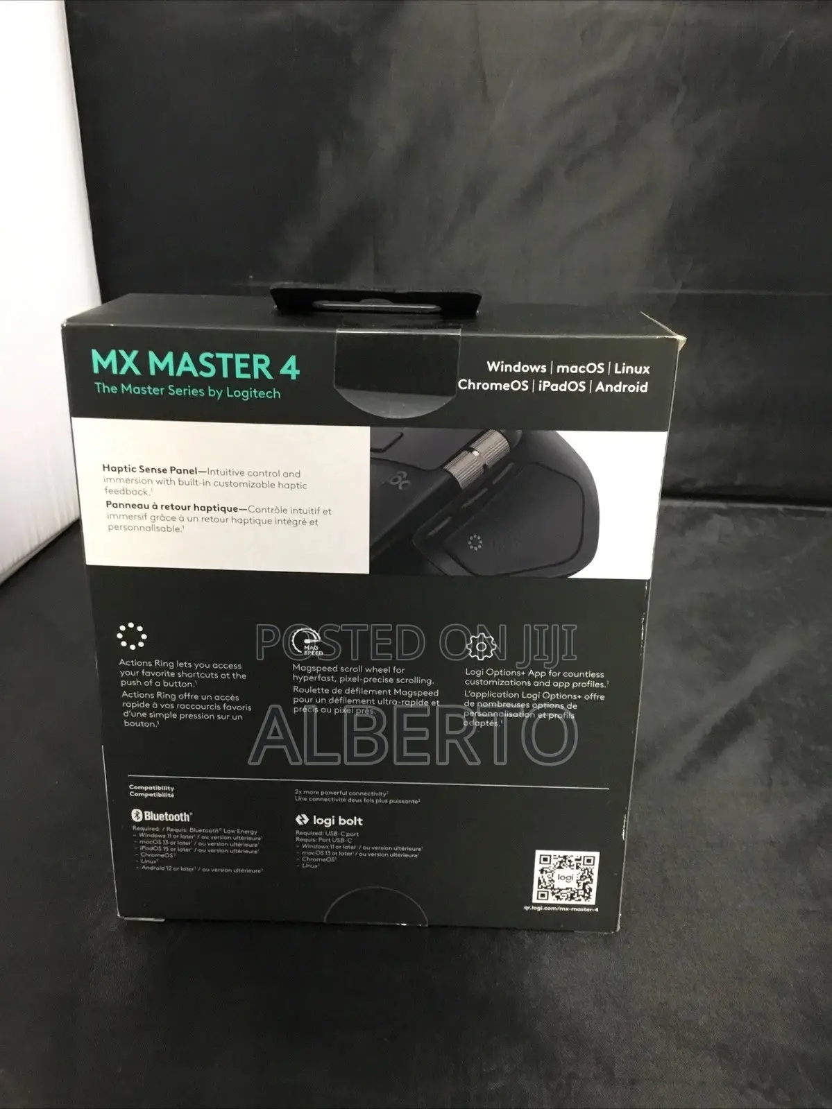 Logitech Mx Master 4 Wireless Mouse - Black Brand New