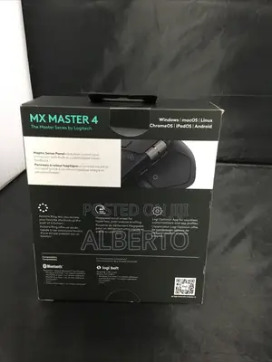Logitech Mx Master 4 Wireless Mouse - Black Brand New