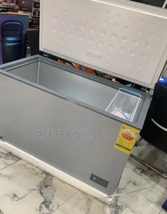Just Buy Sealed Electric TCL 380 Liters Singledoor Grey Freezer