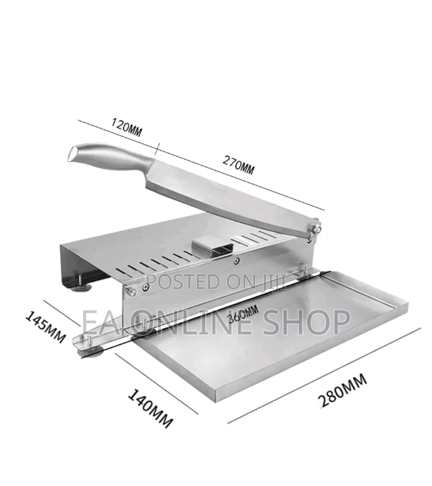 Stainless Steel Manual Long Knife Cutting Tool for Meat and Vegetable