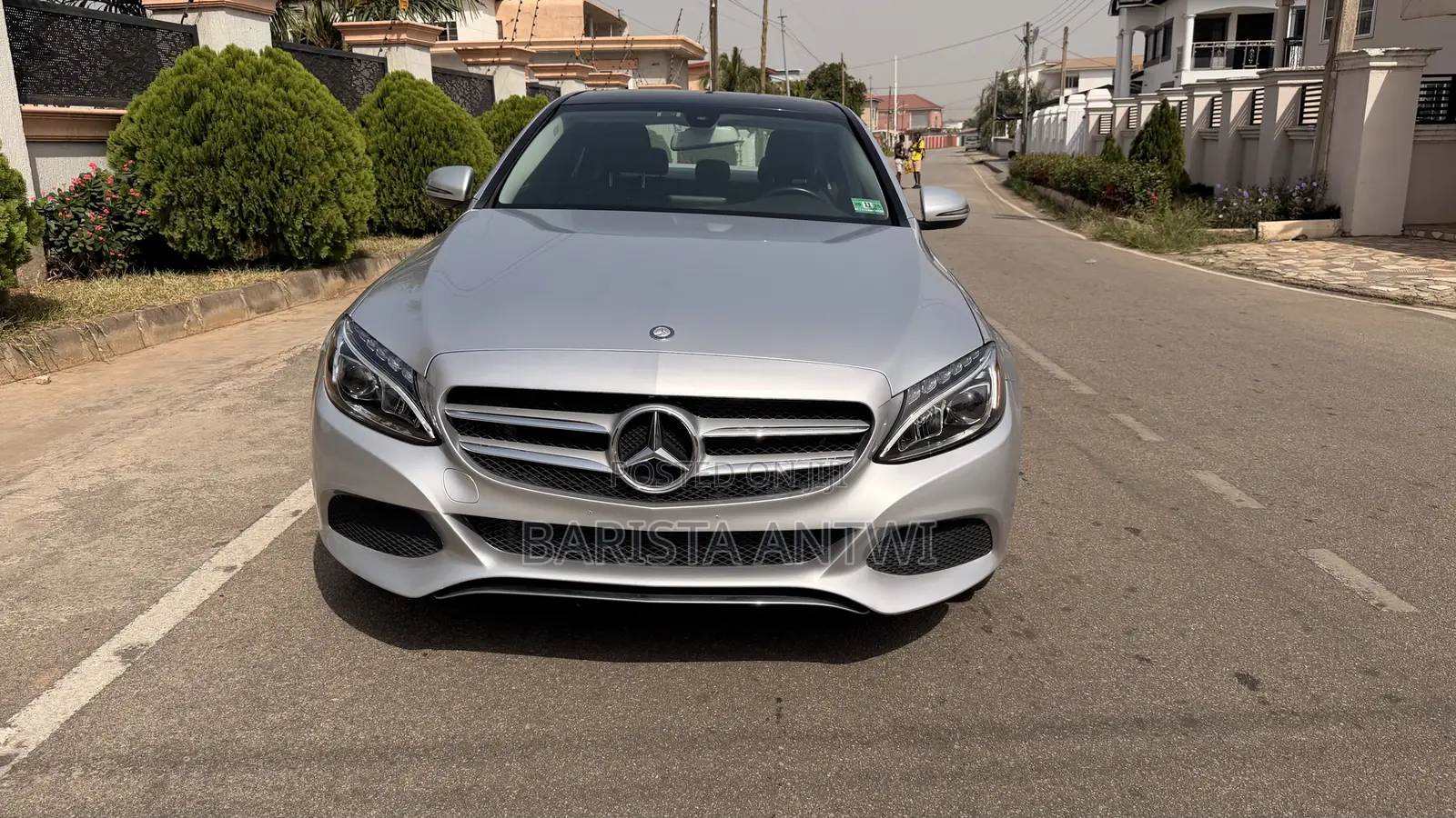 Mercedes-Benz C300 Luxury 4matic Sedan AWD (2.0L 4cyl 7A) 2017 Silver