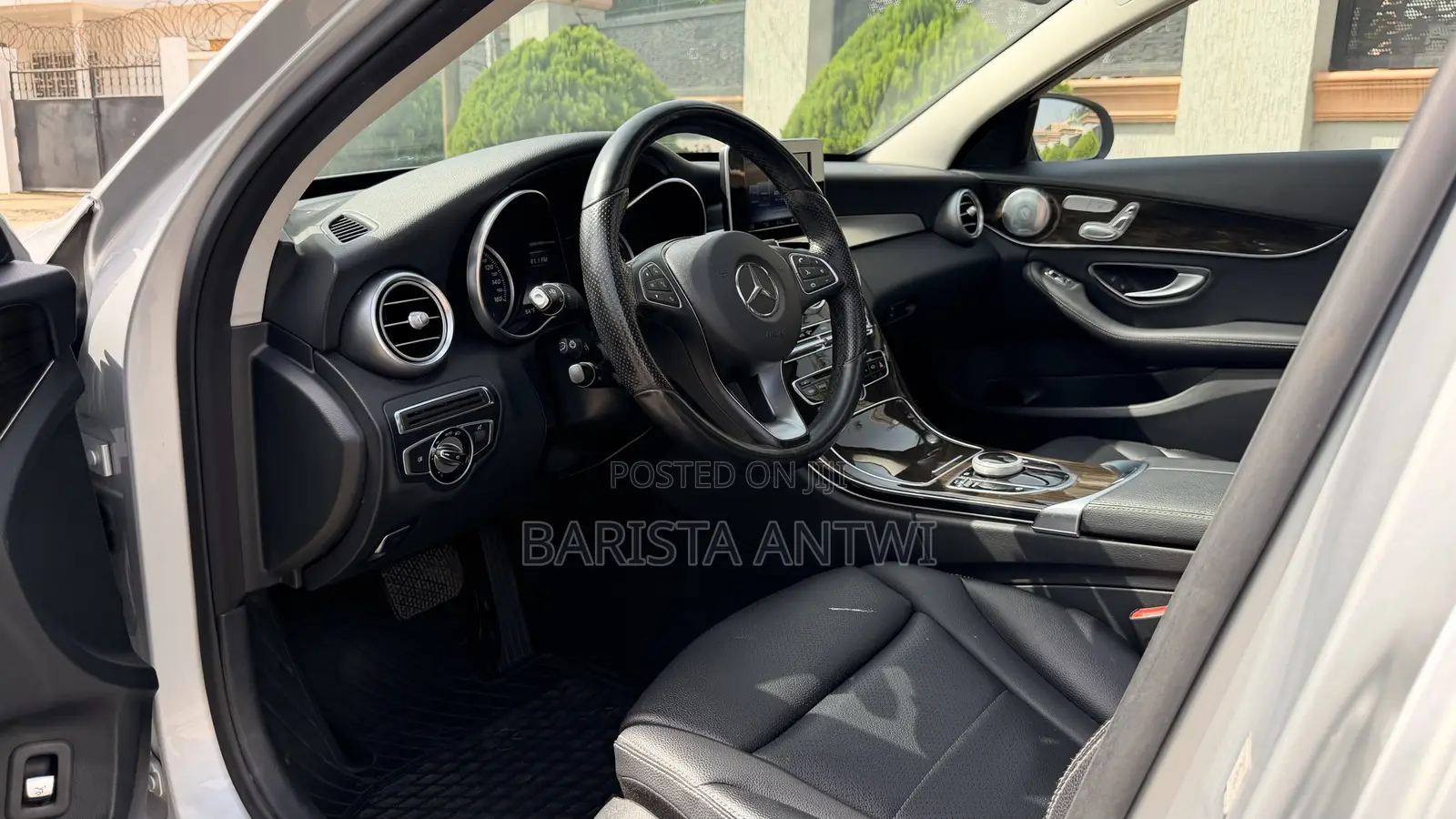 Mercedes-Benz C300 Luxury 4matic Sedan AWD (2.0L 4cyl 7A) 2017 Silver
