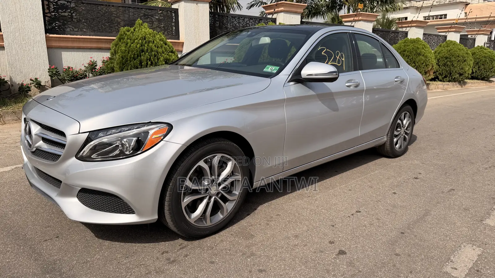 Mercedes-Benz C300 Luxury 4matic Sedan AWD (2.0L 4cyl 7A) 2017 Silver