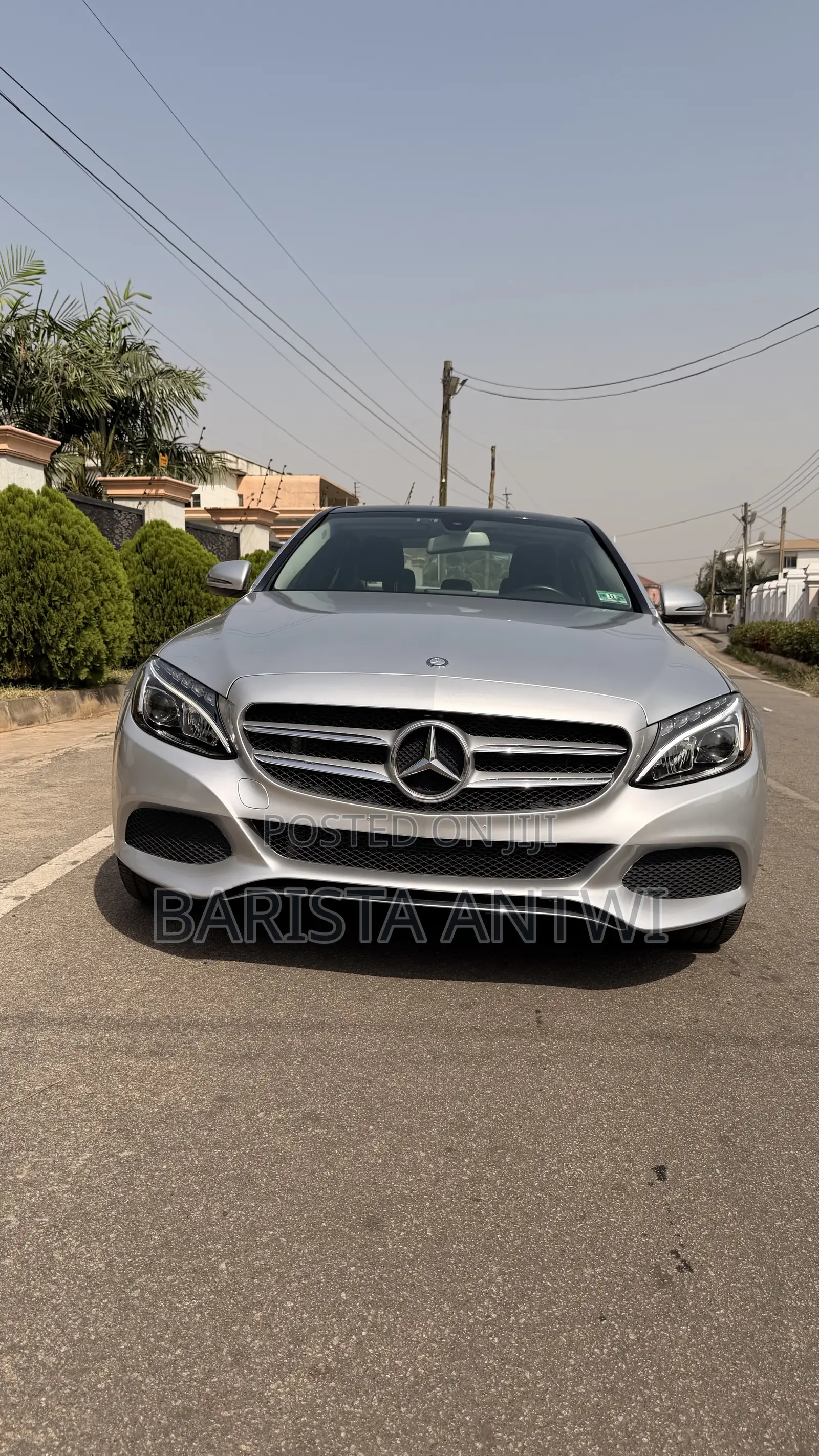 Mercedes-Benz C300 Luxury 4matic Sedan AWD (2.0L 4cyl 7A) 2017 Silver