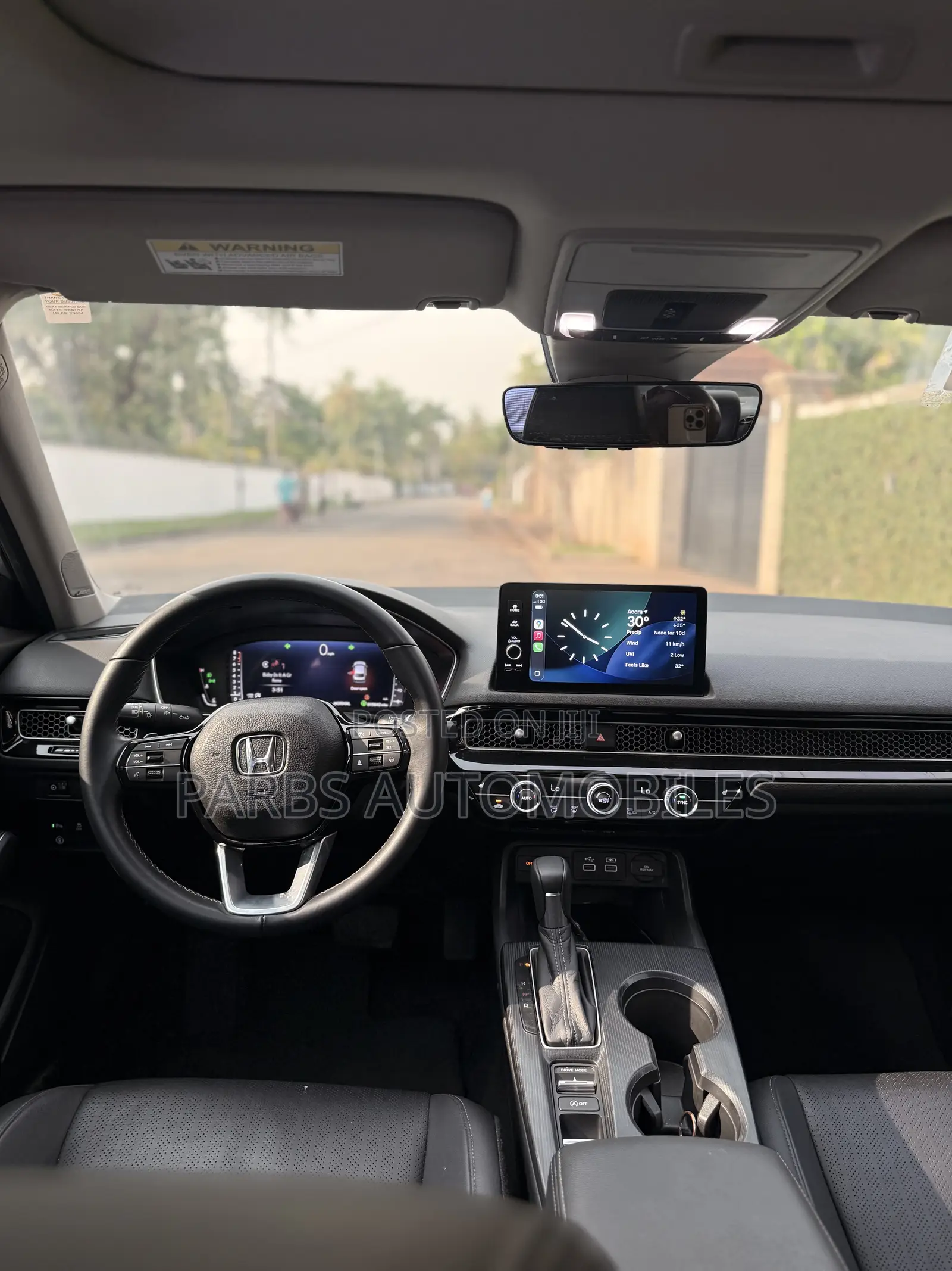 Honda Civic Touring CVT 2024 Gray