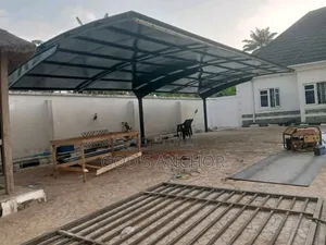 3 to 4 Space Thick Galvanise Metal Carport Canopy Design Fabrication