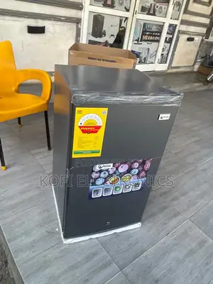 Pearl 80l Grey Compact Refrigerator