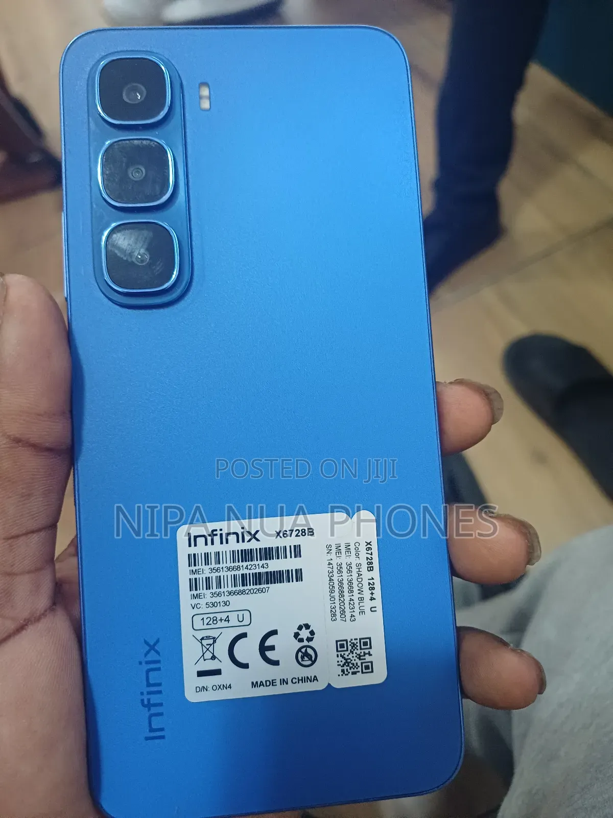 Infinix Hot 60i 128 GB Blue