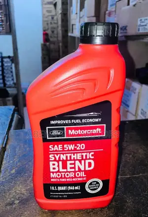 Motorcraft Sae 5w-20 Synthetic Blend Motor Oil 1 Liter