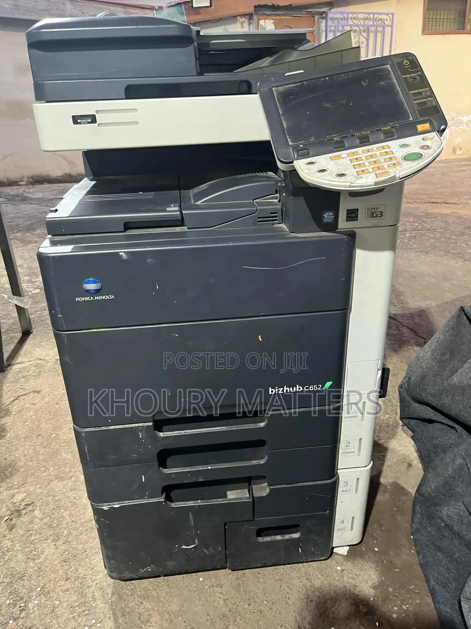 Konica Minolta Bizhub C652 , Colour Copier, Printer/ Scanner