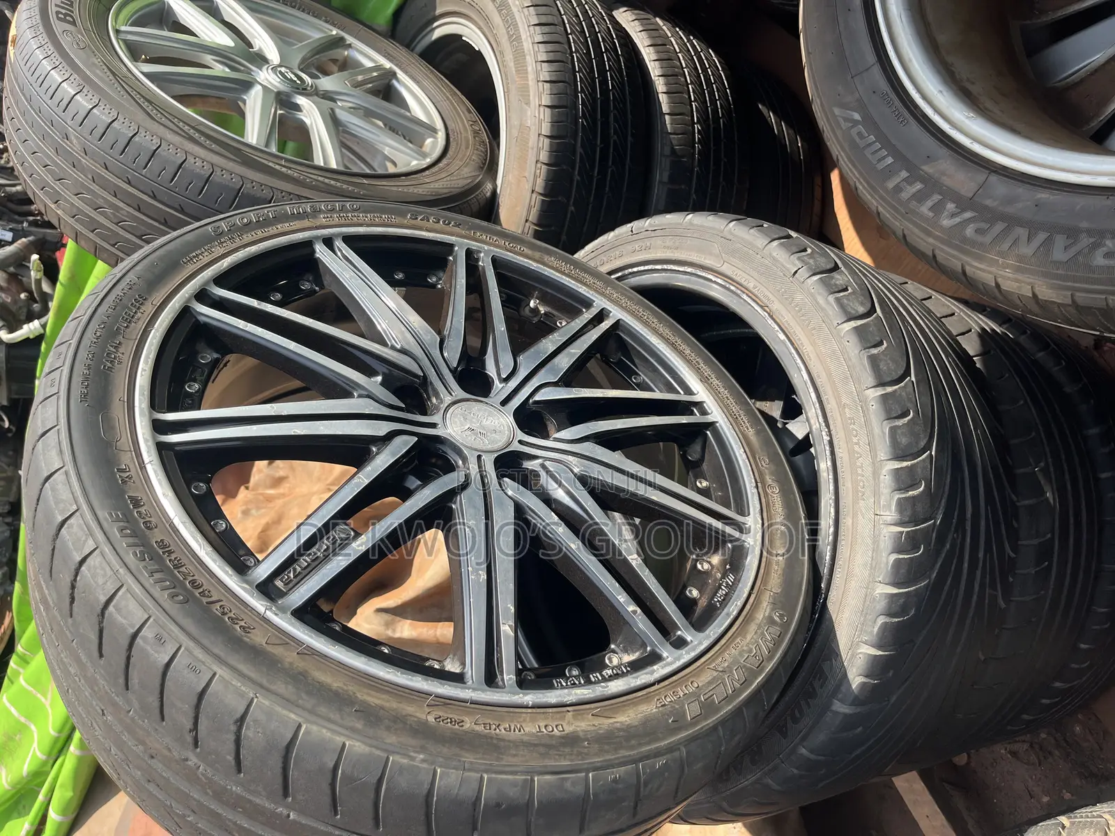 Home Used Rims With Current Tires Only.