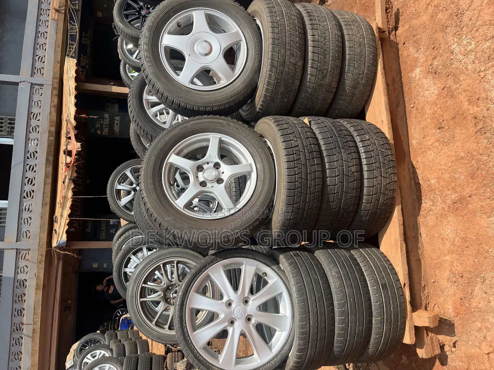 Home Used Rims With Current Tires Only.