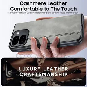 Cashmere Leather Full Protection Case For Google Pixel 9 Pro Fold