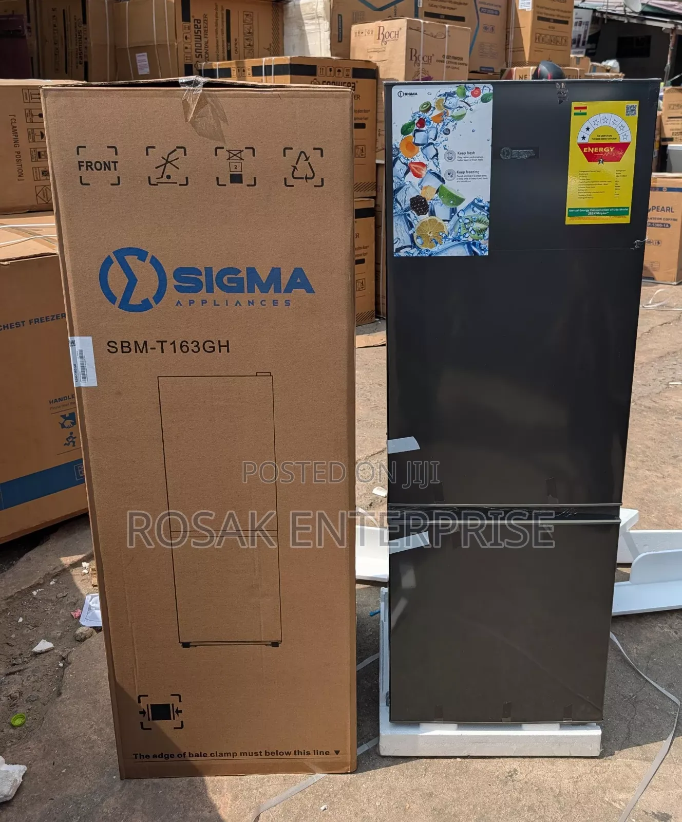 Sigma 164ltrs Fridge Combi