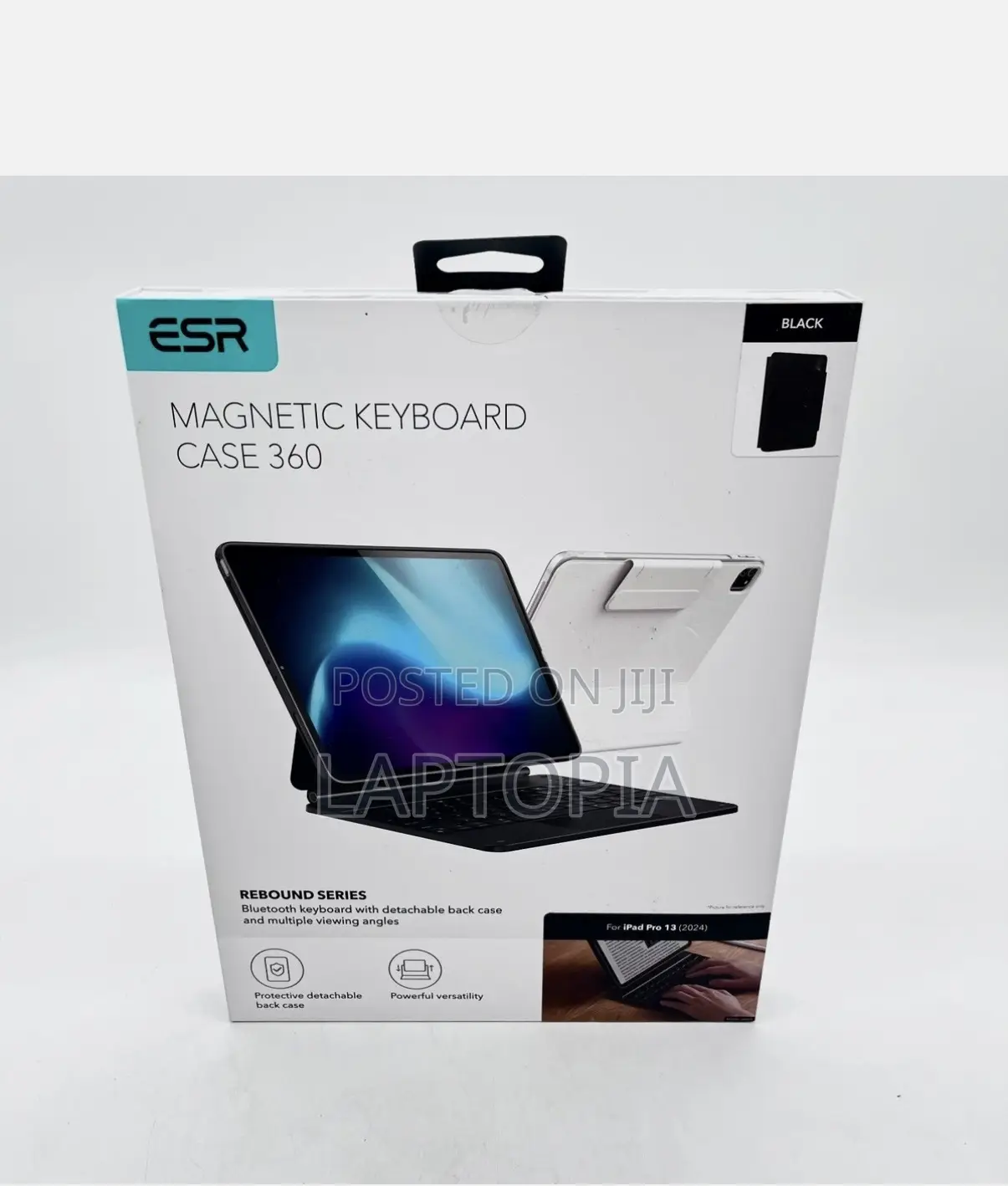 Esr Magnetic Keyboard Case 360 for iPad Pro 13 (2024): Rebound Series