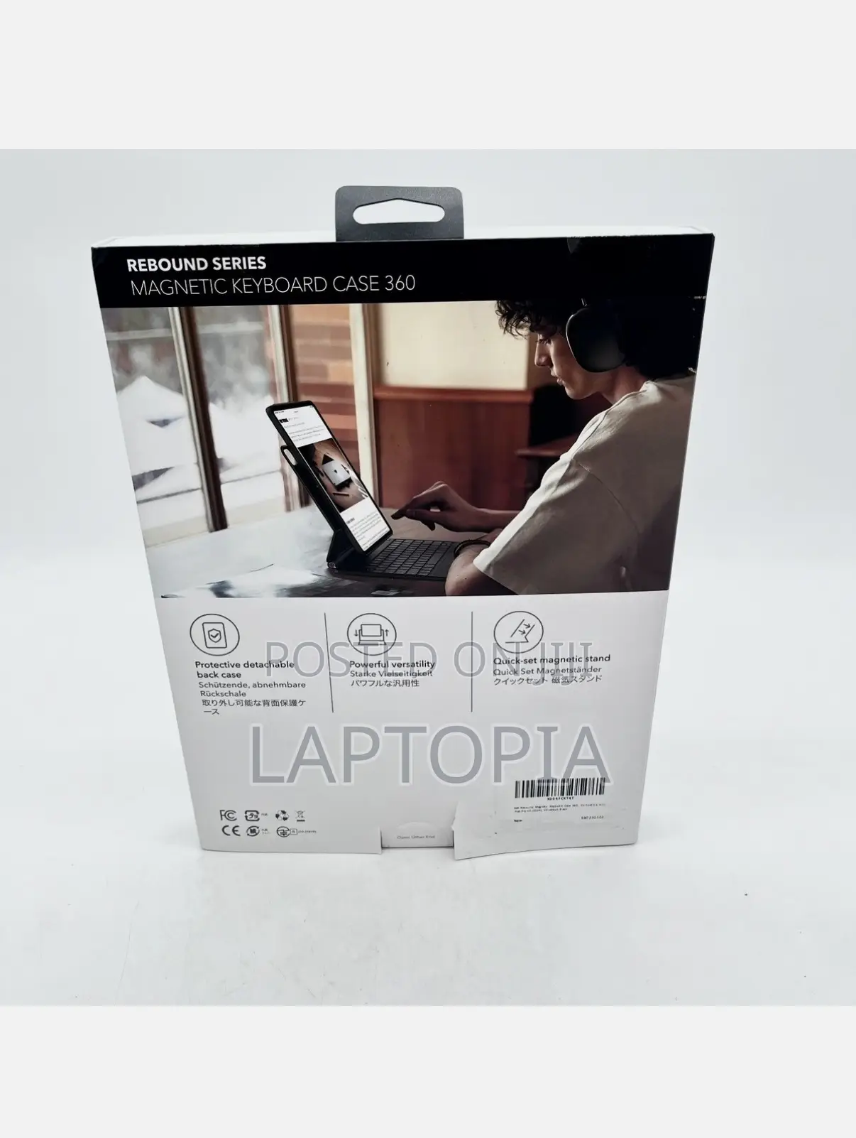 Esr Magnetic Keyboard Case 360 for iPad Pro 13 (2024): Rebound Series