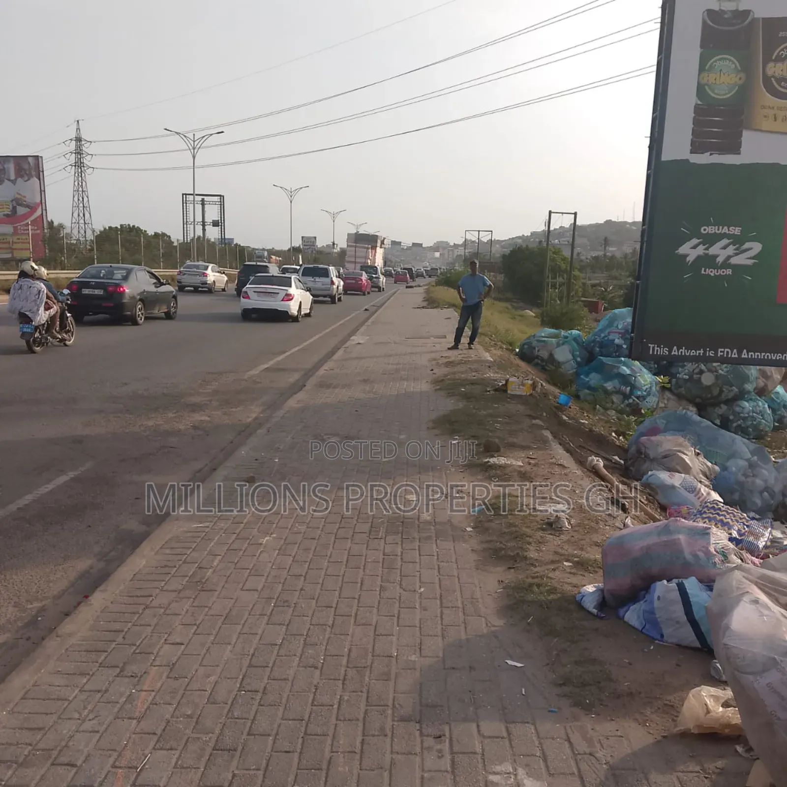 Roadside 2.5plots 4sale Mallam Road