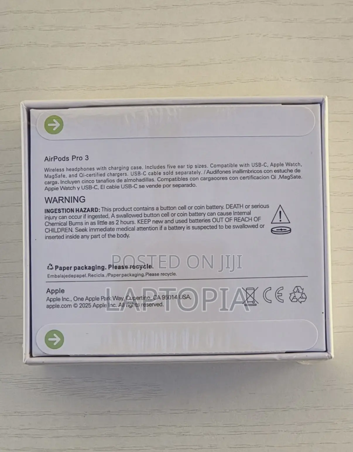 Apple Airpods Pro 3 3rd Generation New In Box Sealed