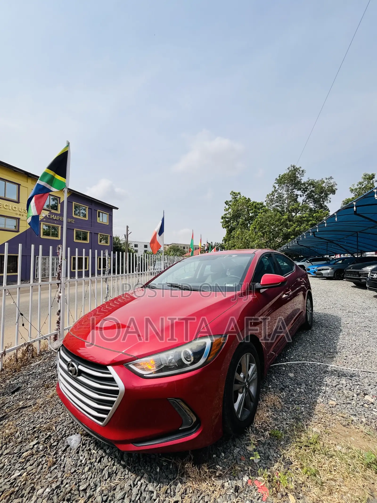 Hyundai Elantra SE Sedan FWD (2.0L 4cyl 6M) 2017 Red