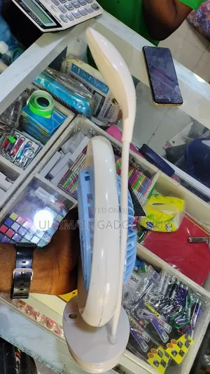 Rechargeable Study Fan With Lamp
