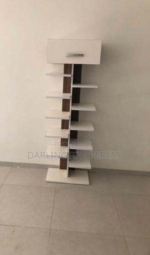 Modern Wooden Shoe Rack Design With Drawer in Weija - Furniture ...
