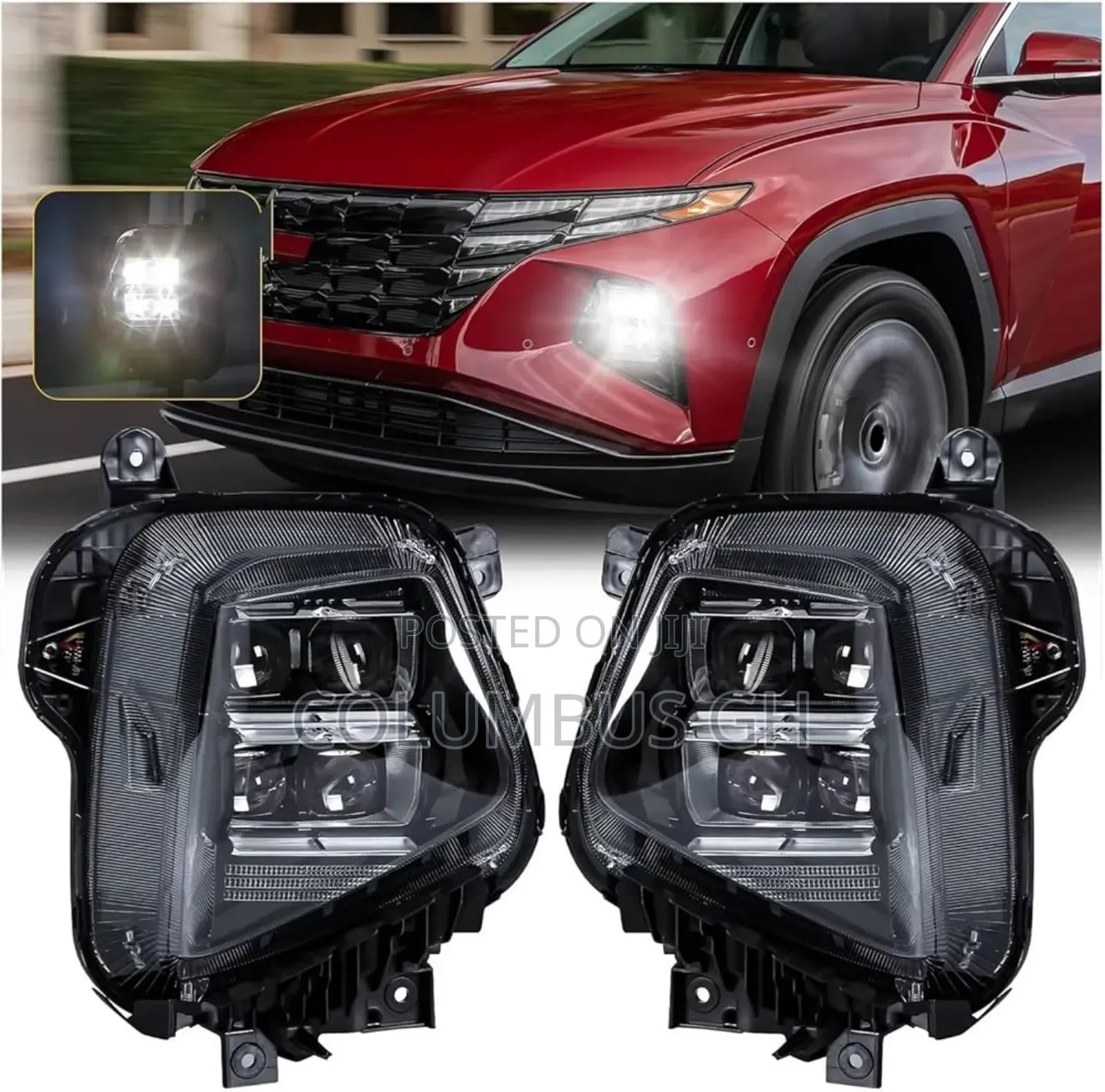 Hyundai Tucson 2022 2024 Headlight Pair
