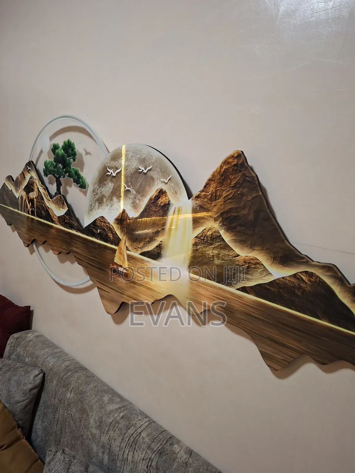 Acrylic Led Remote Control Painting