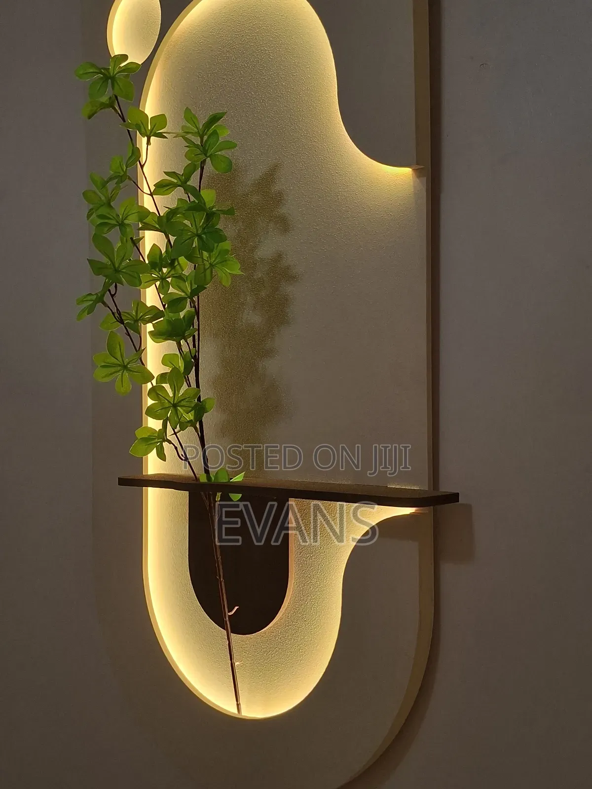 Sandstone Green Plant Decor