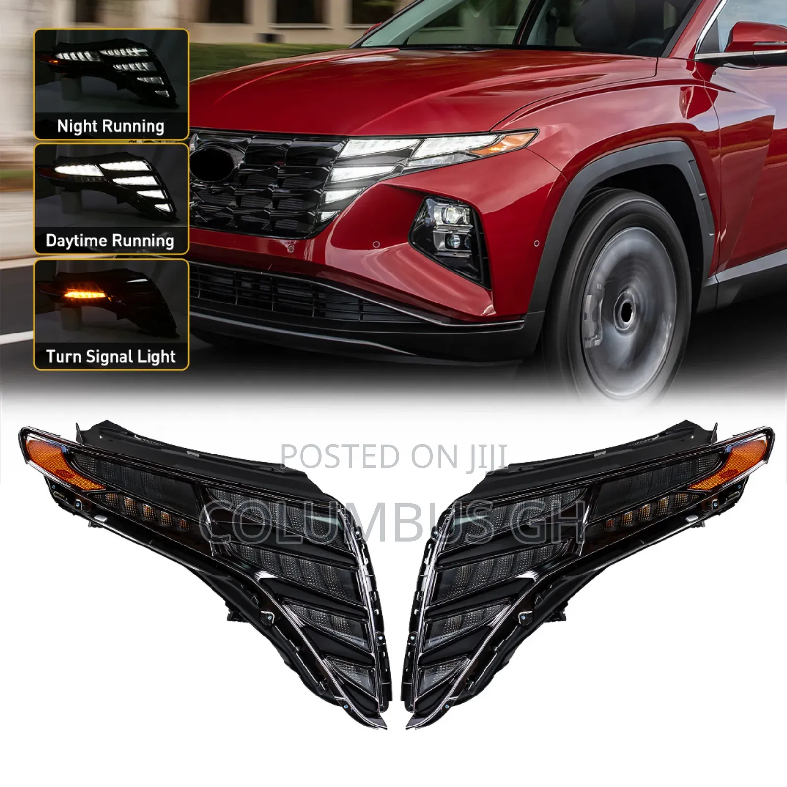 Hyundai Tucson 2022 2024 Headlight Pair